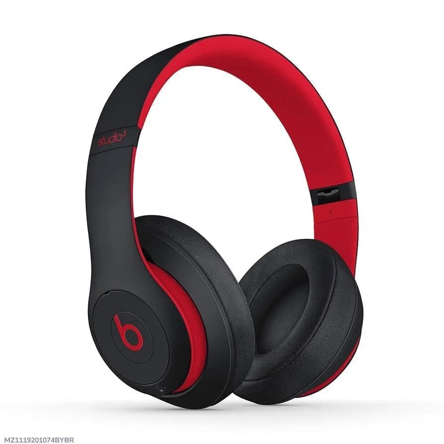 Beats Studio3 Wireless Headphones Red Black Bluetooth