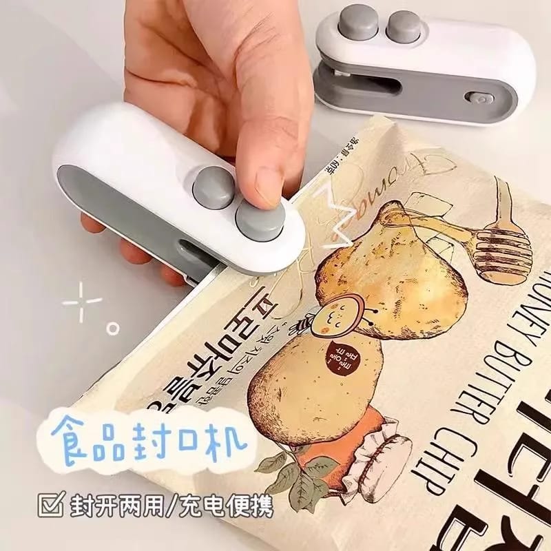 2-in-1 Sealer & Cutter Rechargeable Food Sealer
